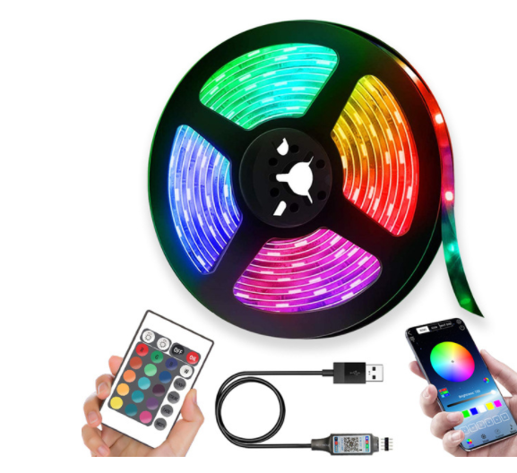 Smart LED Strip – Bluetooth & App Controlled